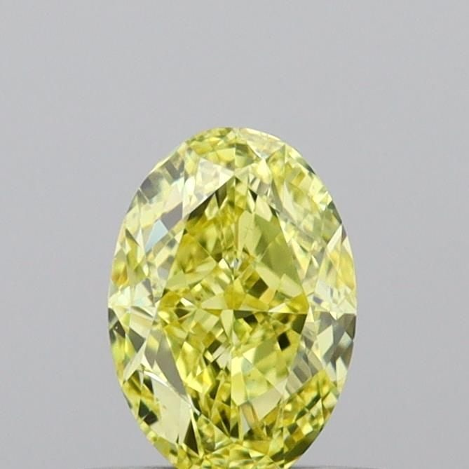 Loose Diamond - OVAL 0.5ct Fancy Intense Yellow VS2: Loose Diamond - OVAL 0.5ct Fancy Intense Yellow VS2 Source: Natural Shape: OVAL Carats: 0.5 Color: Fancy Intense Yellow Certification: GIA PLEASE NOTE: Framed, Large, or heavy items do not have shippi