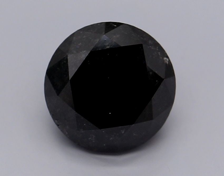Loose Diamond - ROUND 2.46ct Fancy Black VVS2 (1 of 1)