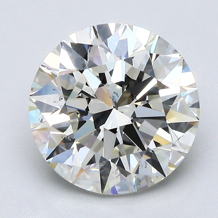 Loose Diamond - Round 3.8ct K SI1: Loose Diamond - Round 3.8ct K SI1 Source: Natural Mined Diamond Shape: Round Carats: 3.8 Color: K Clarity: SI1 Certification: GIA Condition: Pre-Owned PLEASE NOTE: Framed, Large, or heavy items do not