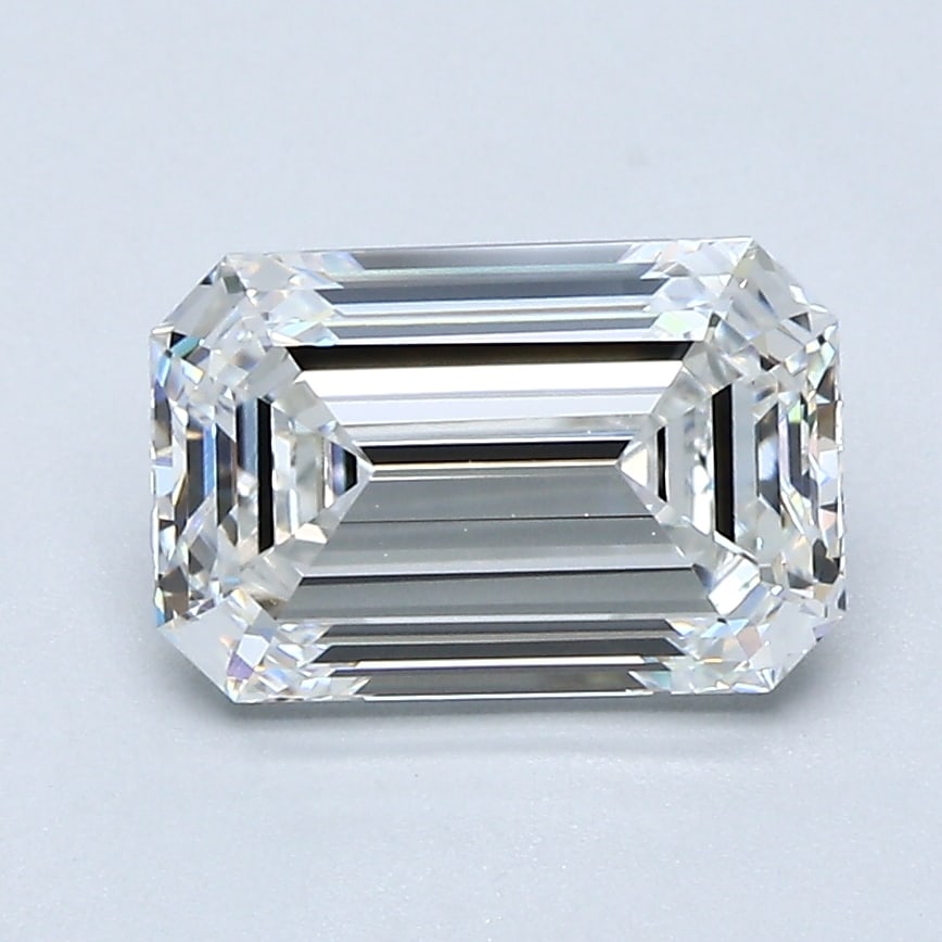 Loose Diamond - EMERALD 2.01ct F VS2: Loose Diamond - EMERALD 2.01ct F VS2 Source: Natural Mined Diamond Shape: EMERALD Carats: 2.01 Color: F Clarity: VS2 Certification: GIA Condition: Pre-Owned PLEASE NOTE: Framed, Large, or heavy items 