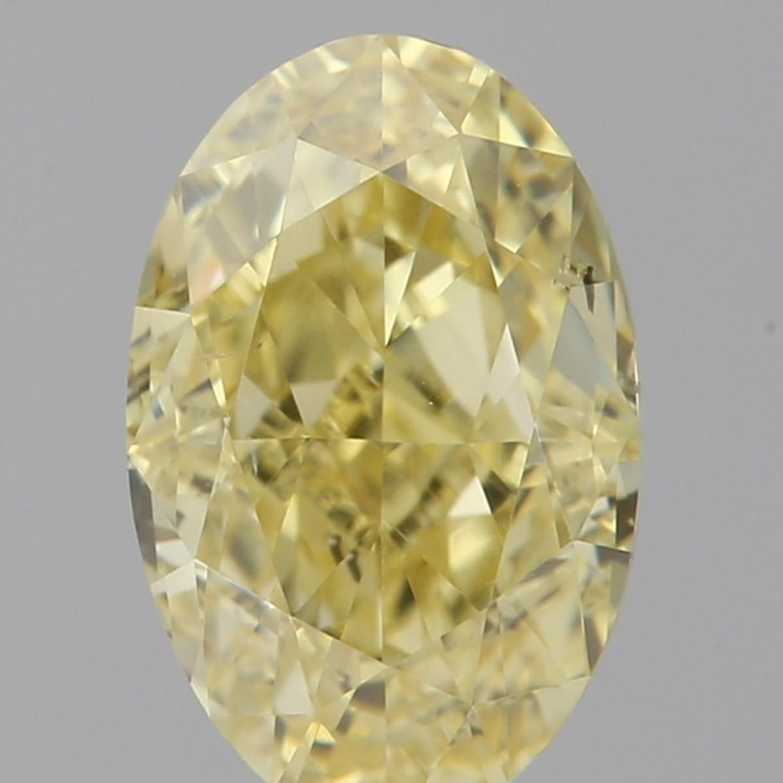 Loose Diamond - OVAL 0.53ct Fancy Intense Yellow SI2: Loose Diamond - OVAL 0.53ct Fancy Intense Yellow SI2 Source: Natural Shape: OVAL Carats: 0.53 Color: Fancy Intense Yellow Certification: GIA Video: