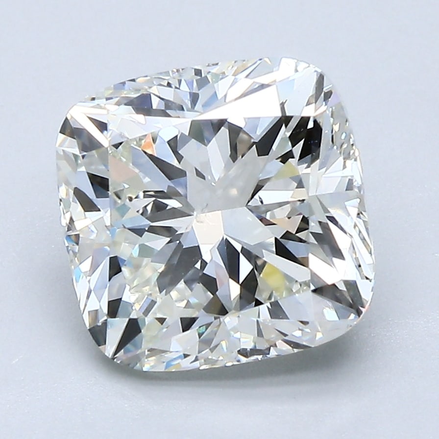 Loose Diamond - CUSHION 3.51ct J SI1: Loose Diamond - CUSHION 3.51ct J SI1 Source: Natural Mined Diamond Shape: CUSHION Carats: 3.51 Color: J Clarity: SI1 Certification: GIA Condition: Pre-Owned PLEASE NOTE: Framed, Large, or heavy items 