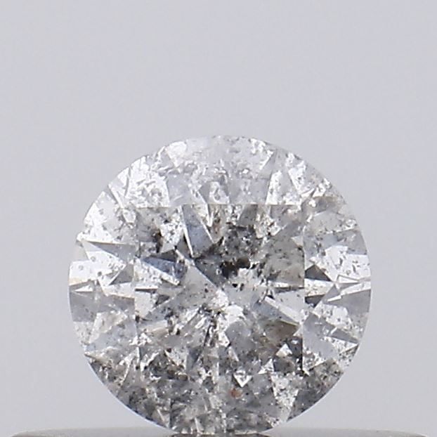 Loose Diamond - ROUND 0.28ct Salt and Pepper I3: Loose Diamond - ROUND 0.28ct Salt and Pepper I3 Source: Natural Shape: ROUND Carats: 0.28 Color: Salt and Pepper Certification: NONE Video: