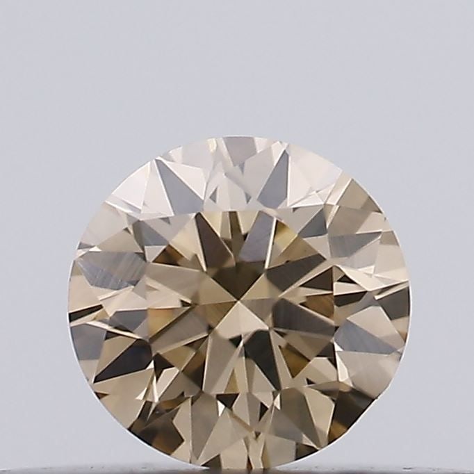 Loose Diamond - ROUND 0.2ct Fancy Brown VS1: Loose Diamond - ROUND 0.2ct Fancy Brown VS1 Source: Natural Shape: ROUND Carats: 0.2 Color: Fancy Brown Certification: NONE Video: