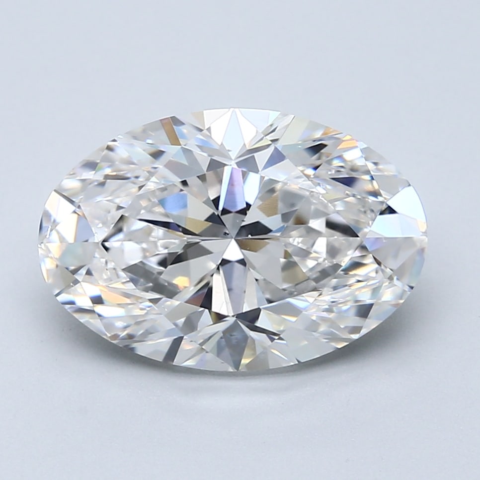 Loose Diamond - OVAL 5.03ct F SI1: Loose Diamond - OVAL 5.03ct F SI1 Source: Natural Mined Diamond Shape: OVAL Carats: 5.03 Color: F Clarity: SI1 Certification: GIA Condition: Pre-Owned PLEASE NOTE: Framed, Large, or heavy items do not
