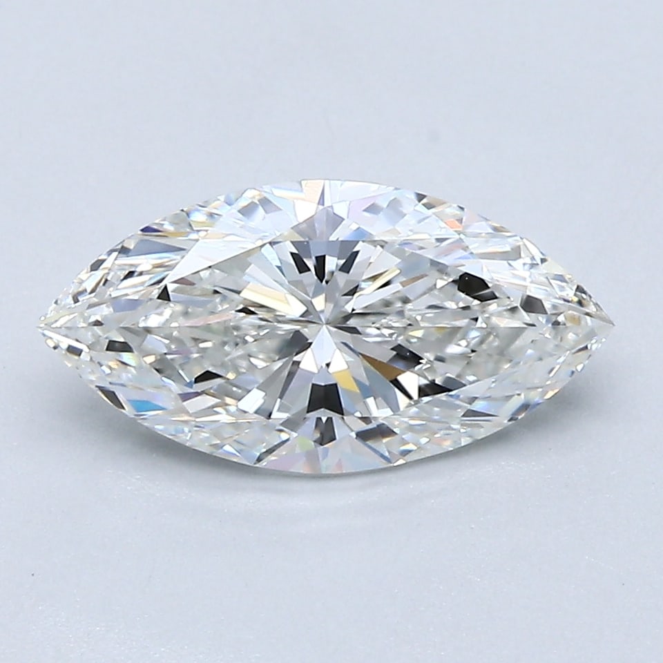 Loose Diamond - MARQUISE 1.54ct G VVS2: Loose Diamond - MARQUISE 1.54ct G VVS2 Source: Natural Mined Diamond Shape: MARQUISE Carats: 1.54 Color: G Clarity: VVS2 Certification: GIA Condition: Pre-Owned PLEASE NOTE: Framed, Large, or heavy it