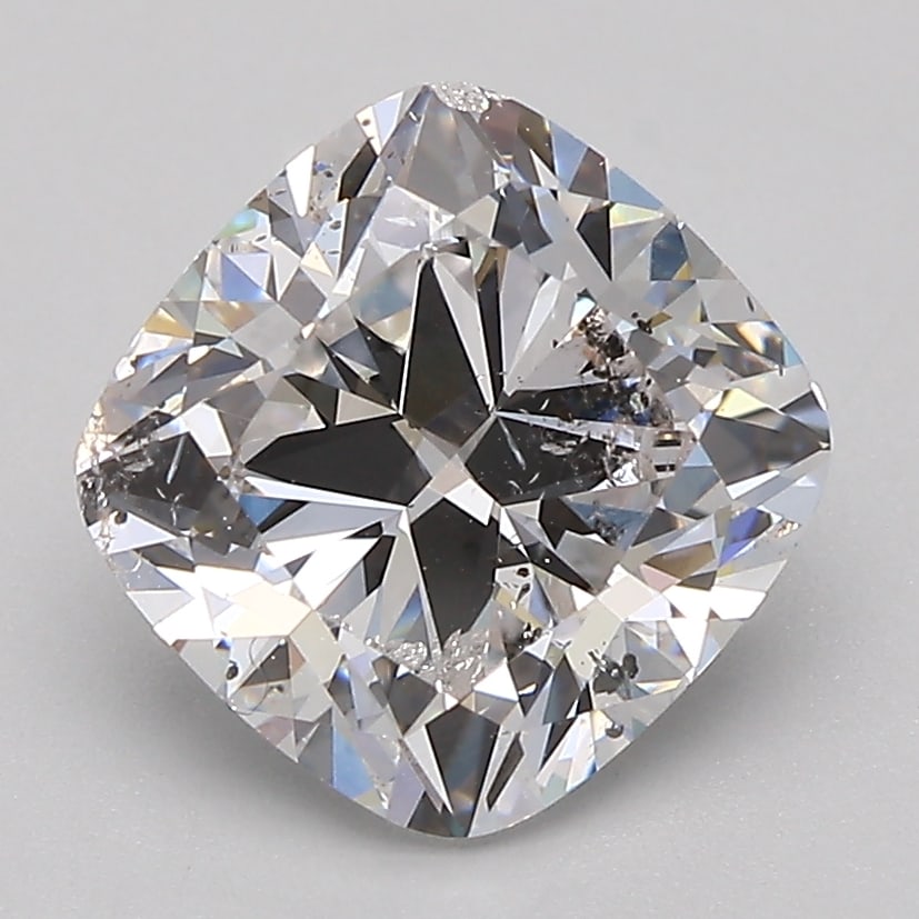 Loose Diamond - CUSHION 3.01ct E SI2: Loose Diamond - CUSHION 3.01ct E SI2 Source: Natural Mined Diamond Shape: CUSHION Carats: 3.01 Color: E Clarity: SI2 Certification: GIA Condition: Pre-Owned PLEASE NOTE: Framed, Large, or heavy items 