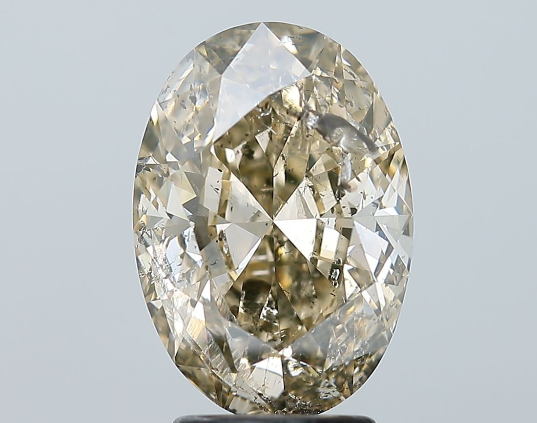 Loose Diamond - OVAL 3.01ct O-P I2: Loose Diamond - OVAL 3.01ct O-P I2 Source: Natural Shape: OVAL Carats: 3.01 Color: O-P Certification: NONE Video:
