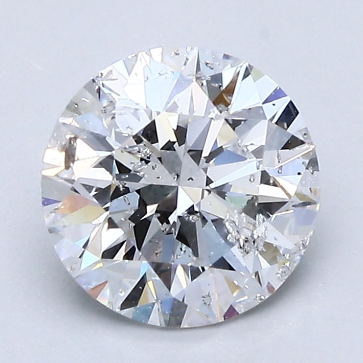 Loose Diamond - Round 1.76ct D I1: Loose Diamond - Round 1.76ct D I1 Source: Natural Mined Diamond Shape: Round Carats: 1.76 Color: D Clarity: I1 Certification: GIA Condition: Pre-Owned PLEASE NOTE: Framed, Large, or heavy items do not