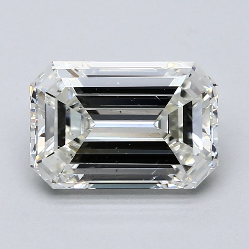 Loose Diamond - EMERALD 3.01ct I SI2: Loose Diamond - EMERALD 3.01ct I SI2 Source: Natural Mined Diamond Shape: EMERALD Carats: 3.01 Color: I Clarity: SI2 Certification: GIA Condition: Pre-Owned PLEASE NOTE: Framed, Large, or heavy items 