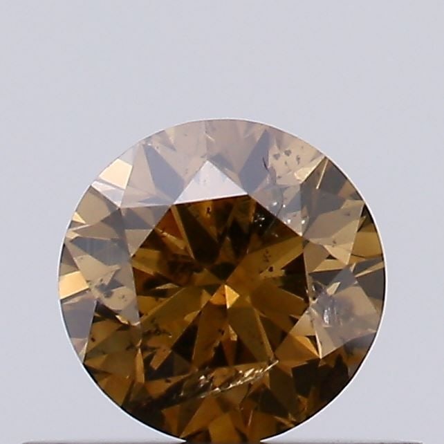 Loose Diamond - ROUND 0.33ct Fancy Brown I1: Loose Diamond - ROUND 0.33ct Fancy Brown I1 Source: Natural Shape: ROUND Carats: 0.33 Color: Fancy Brown Certification: NONE Video:
