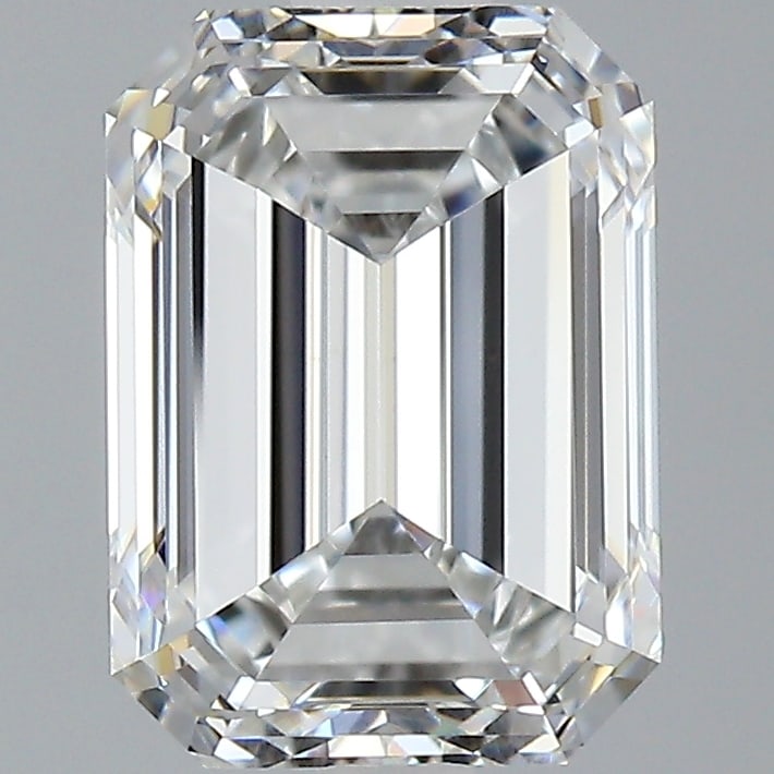 Loose Diamond - EMERALD 2.5ct F VVS2: Loose Diamond - EMERALD 2.5ct F VVS2 Source: Natural Mined Diamond Shape: EMERALD Carats: 2.5 Color: F Clarity: VVS2 Certification: GIA Condition: Pre-Owned PLEASE NOTE: Framed, Large, or heavy items 