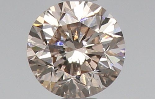 Loose Diamond - ROUND 0.22ct Fancy Light Pinkish Brown: Loose Diamond - ROUND 0.22ct Fancy Light Pinkish Brown Source: Natural Shape: ROUND Carats: 0.22 Color: Fancy Light Pinkish Brown Certification: GIA Video: