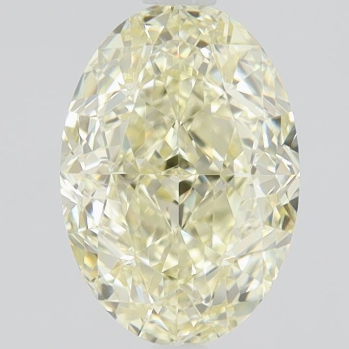 Loose Diamond - OVAL 1.0ct Fancy Light Yellow VVS1: Loose Diamond - OVAL 1.0ct Fancy Light Yellow VVS1 Source: Natural Shape: OVAL Carats: 1.0 Color: Fancy Light Yellow Certification: GIA Video: