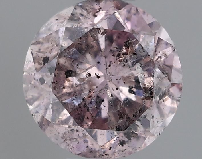 Loose Diamond - ROUND 0.5ct Fancy Brownish Purplish Pink: Loose Diamond - ROUND 0.5ct Fancy Brownish Purplish Pink Source: Natural Shape: ROUND Carats: 0.5 Color: Fancy Brownish Purplish Pink Certification: GIA Video: