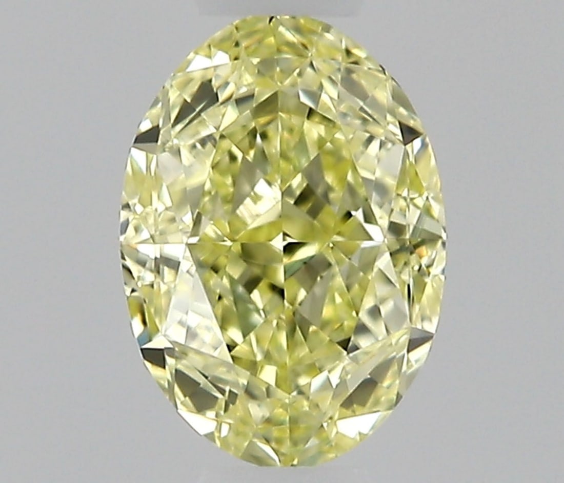 Loose Diamond - OVAL 0.5ct Fancy Yellow VS2: Loose Diamond - OVAL 0.5ct Fancy Yellow VS2 Source: Natural Shape: OVAL Carats: 0.5 Color: Fancy Yellow Certification: GIA Video: