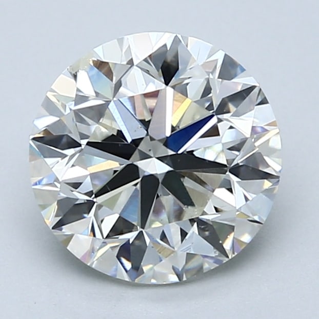 Loose Diamond - Round 2.51ct H SI2: Loose Diamond - Round 2.51ct H SI2 Source: Natural Mined Diamond Shape: Round Carats: 2.51 Color: H Clarity: SI2 Certification: GIA Condition: Pre-Owned PLEASE NOTE: Framed, Large, or heavy items do n