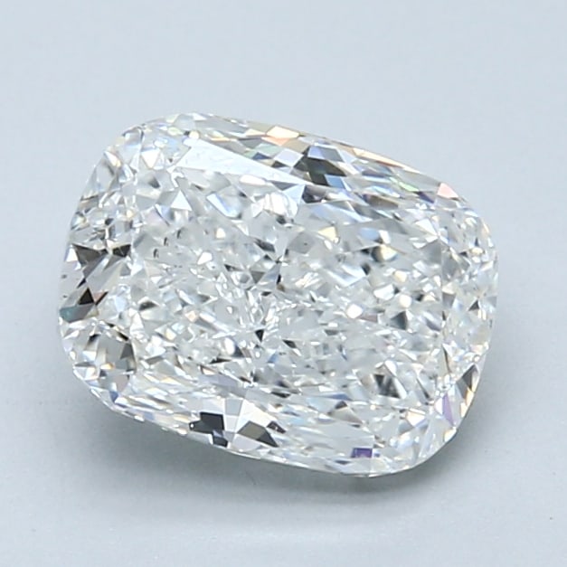 Loose Diamond - CUSHION 2.02ct F SI2: Loose Diamond - CUSHION 2.02ct F SI2 Source: Natural Mined Diamond Shape: CUSHION Carats: 2.02 Color: F Clarity: SI2 Certification: GIA Condition: Pre-Owned PLEASE NOTE: Framed, Large, or heavy items 