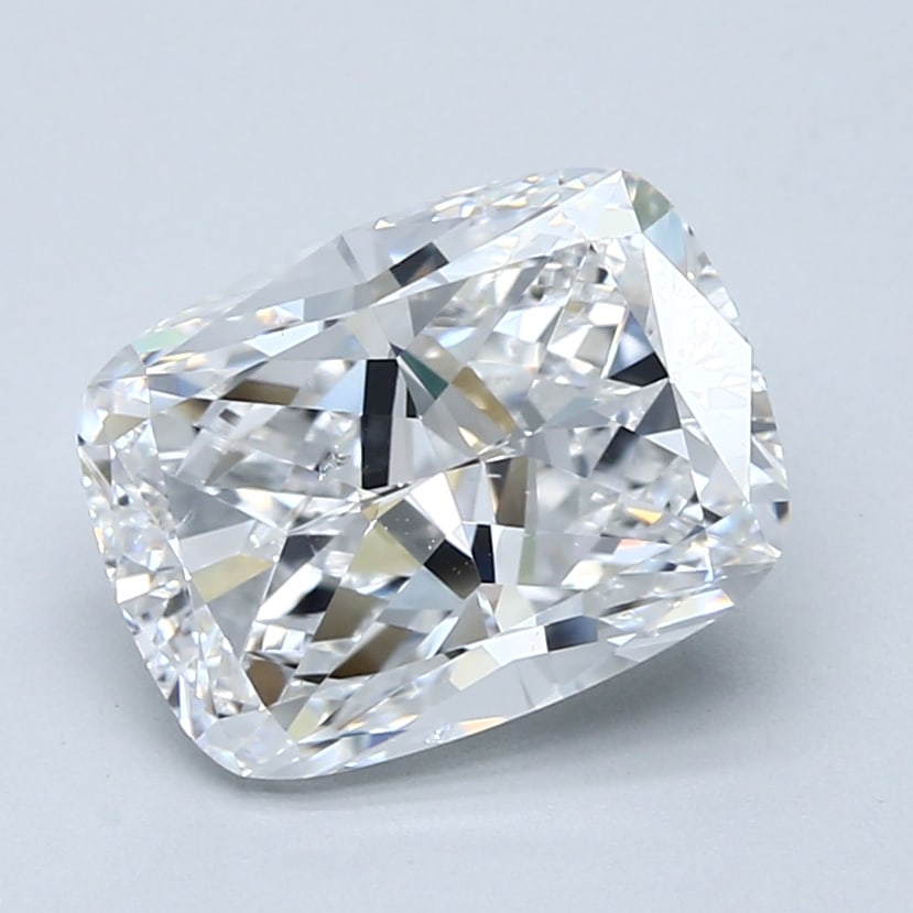 Loose Diamond - CUSHION 3.51ct D SI2: Loose Diamond - CUSHION 3.51ct D SI2 Source: Natural Mined Diamond Shape: CUSHION Carats: 3.51 Color: D Clarity: SI2 Certification: GIA Condition: Pre-Owned PLEASE NOTE: Framed, Large, or heavy items 