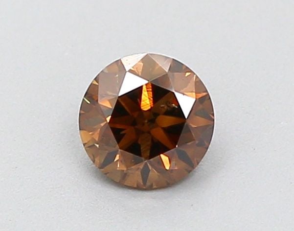 Loose Diamond - ROUND 0.32ct Fancy Dark Brown SI2: Loose Diamond - ROUND 0.32ct Fancy Dark Brown SI2 Source: Natural Shape: ROUND Carats: 0.32 Color: Fancy Dark Brown Certification: NONE Video: