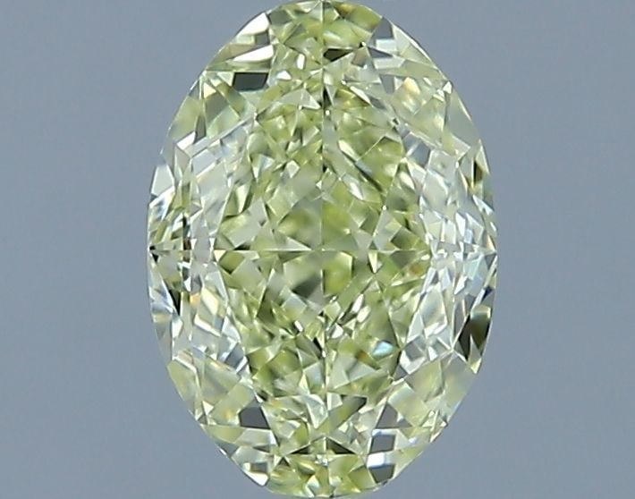 Loose Diamond - OVAL 1.12ct Fancy Light Yellow VVS1: Loose Diamond - OVAL 1.12ct Fancy Light Yellow VVS1 Source: Natural Shape: OVAL Carats: 1.12 Color: Fancy Light Yellow Certification: GIA Video: