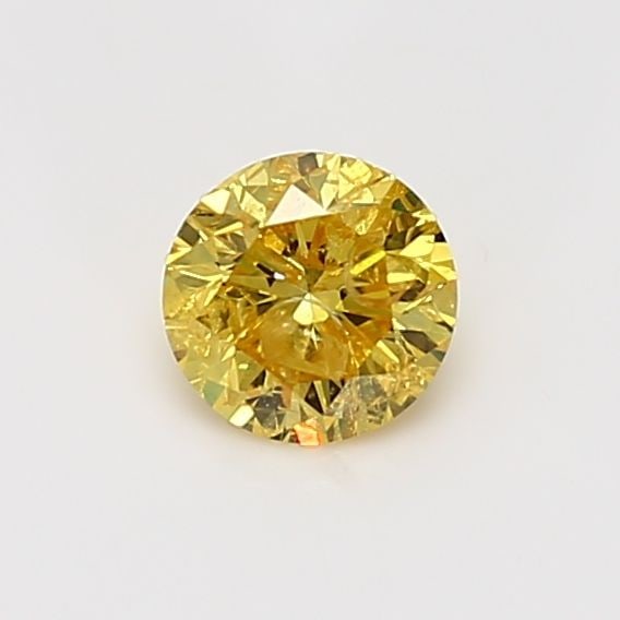 Loose Diamond - ROUND 0.55ct Fancy Vivid Yellow: Loose Diamond - ROUND 0.55ct Fancy Vivid Yellow Source: Natural Shape: ROUND Carats: 0.55 Color: Fancy Vivid Yellow Certification: GIA Video: