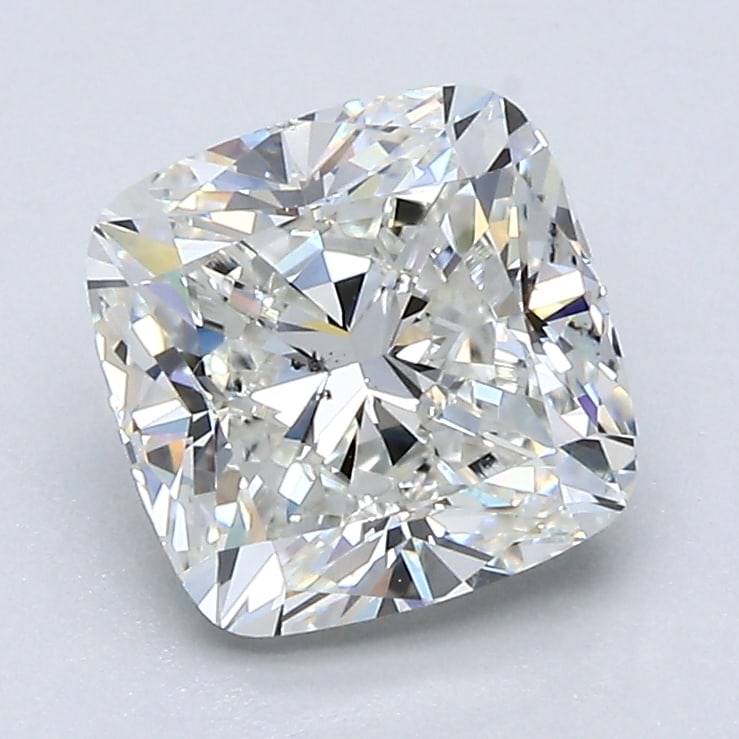 Loose Diamond - CUSHION 2.01ct I SI1: Loose Diamond - CUSHION 2.01ct I SI1 Source: Natural Mined Diamond Shape: CUSHION Carats: 2.01 Color: I Clarity: SI1 Certification: GIA Condition: Pre-Owned PLEASE NOTE: Framed, Large, or heavy items 