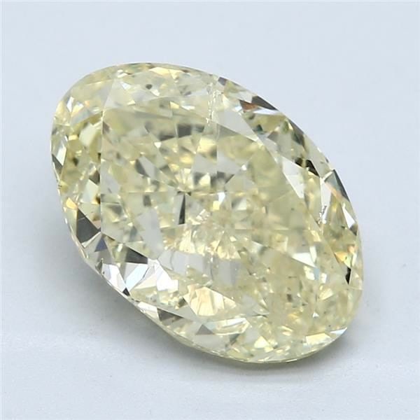 Loose Diamond - OVAL 5.03ct Fancy Light Yellow: Loose Diamond - OVAL 5.03ct Fancy Light Yellow Source: Natural Shape: OVAL Carats: 5.03 Color: Fancy Light Yellow Certification: GIA Video: