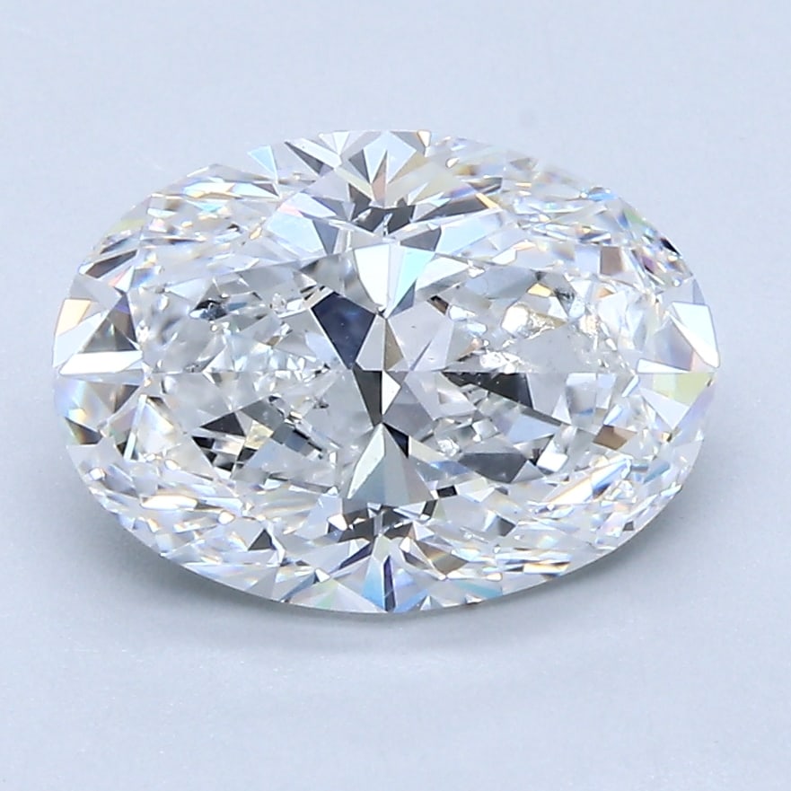 Loose Diamond - OVAL 2.7ct E SI1: Loose Diamond - OVAL 2.7ct E SI1 Source: Natural Mined Diamond Shape: OVAL Carats: 2.7 Color: E Clarity: SI1 Certification: GIA Condition: Pre-Owned PLEASE NOTE: Framed, Large, or heavy items do not h