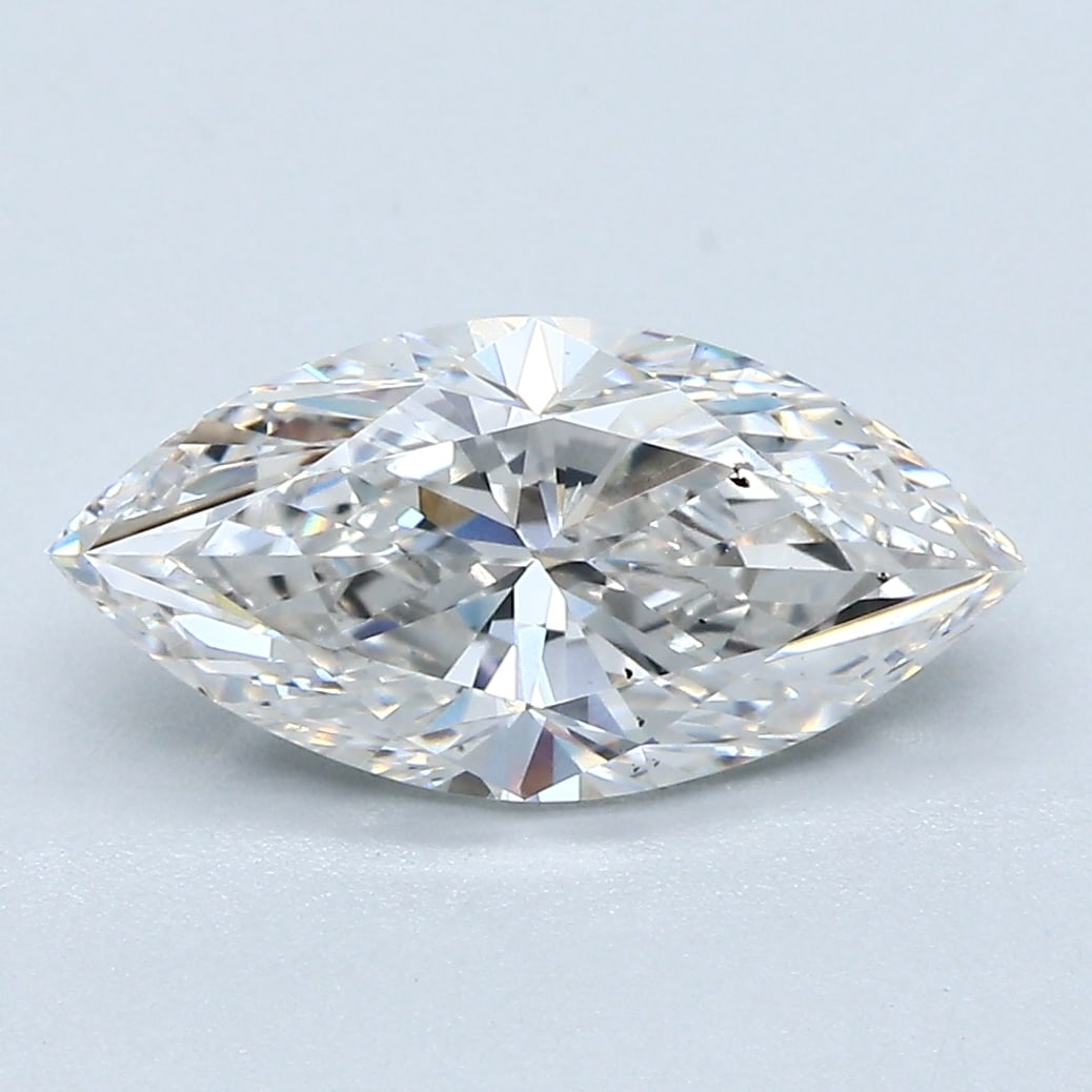 Loose Diamond - MARQUISE 2.11ct H SI1: Loose Diamond - MARQUISE 2.11ct H SI1 Source: Natural Mined Diamond Shape: MARQUISE Carats: 2.11 Color: H Clarity: SI1 Certification: GIA Condition: Pre-Owned PLEASE NOTE: Framed, Large, or heavy item