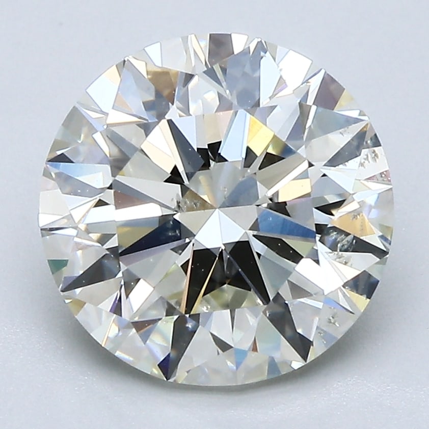 Loose Diamond - Round 3.52ct K SI2: Loose Diamond - Round 3.52ct K SI2 Source: Natural Mined Diamond Shape: Round Carats: 3.52 Color: K Clarity: SI2 Certification: GIA Condition: Pre-Owned PLEASE NOTE: Framed, Large, or heavy items do n