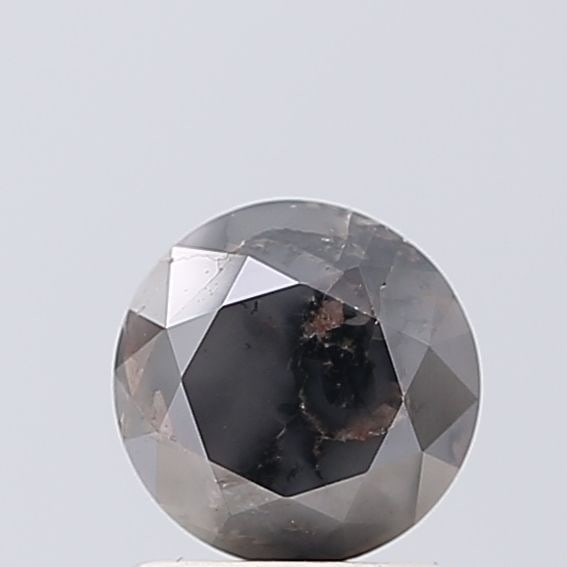Loose Diamond - ROUND 1.68ct Salt and Pepper VS1: Loose Diamond - ROUND 1.68ct Salt and Pepper VS1 Source: Natural Shape: ROUND Carats: 1.68 Color: Salt and Pepper Certification: NONE Video: