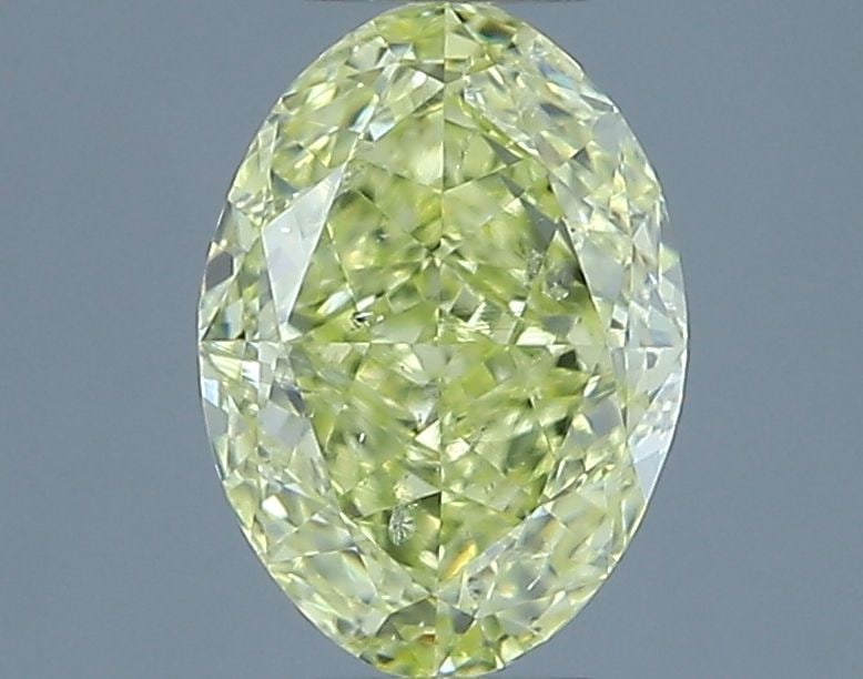 Loose Diamond - OVAL 1.0ct Fancy Yellow SI2: Loose Diamond - OVAL 1.0ct Fancy Yellow SI2 Source: Natural Shape: OVAL Carats: 1.0 Color: Fancy Yellow Certification: GIA Video: