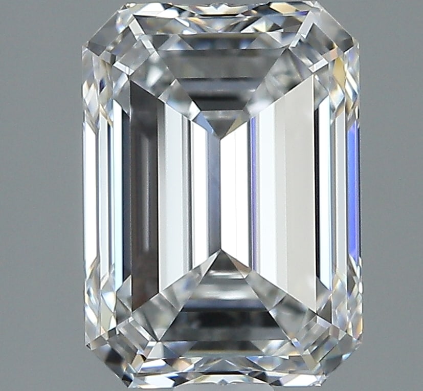 Loose Diamond - EMERALD 2.01ct E VVS2: Loose Diamond - EMERALD 2.01ct E VVS2 Source: Natural Mined Diamond Shape: EMERALD Carats: 2.01 Color: E Clarity: VVS2 Certification: GIA Condition: Pre-Owned PLEASE NOTE: Framed, Large, or heavy item