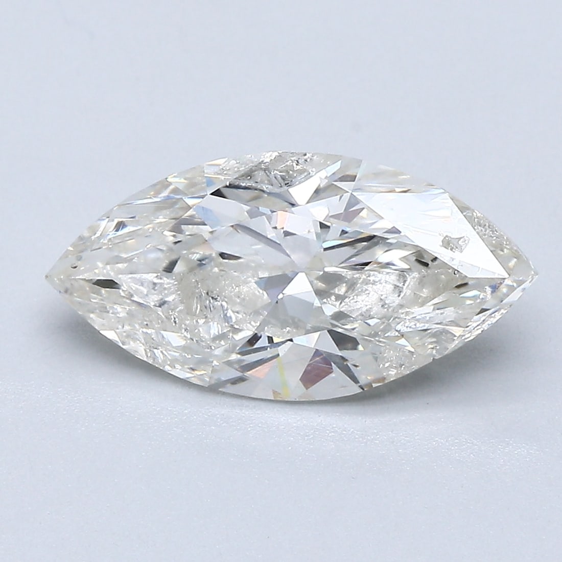 Loose Diamond - MARQUISE 2.51ct L I3: Loose Diamond - MARQUISE 2.51ct L I3 Source: Natural Mined Diamond Shape: MARQUISE Carats: 2.51 Color: L Clarity: I3 Certification: GIA Condition: Pre-Owned PLEASE NOTE: Framed, Large, or heavy items 