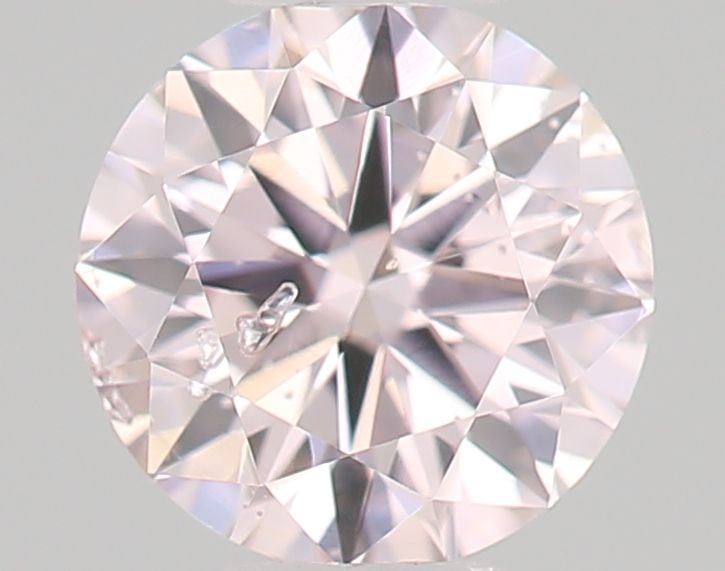 Loose Diamond - ROUND 0.22ct Light Pink I1: Loose Diamond - ROUND 0.22ct Light Pink I1 Source: Natural Shape: ROUND Carats: 0.22 Color: Light Pink Certification: GIA Video: