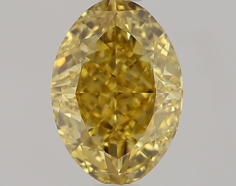 Loose Diamond - OVAL 0.81ct Fancy Deep Yellow VS2: Loose Diamond - OVAL 0.81ct Fancy Deep Yellow VS2 Source: Natural Shape: OVAL Carats: 0.81 Color: Fancy Deep Yellow Certification: GIA Video:
