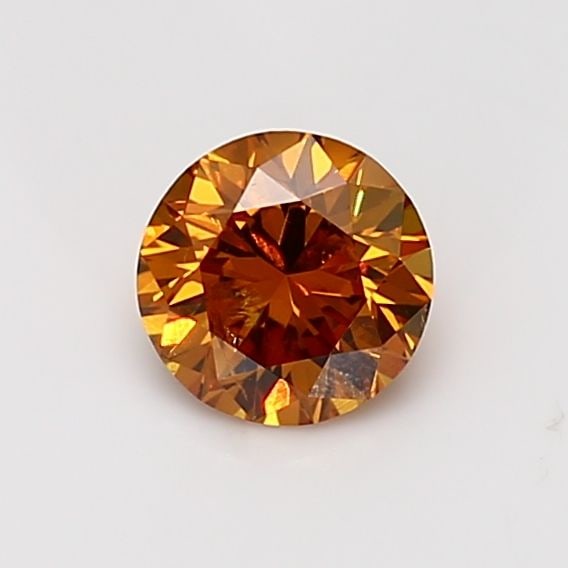 Loose Diamond - ROUND 0.74ct Fancy Deep Yellow Orange: Loose Diamond - ROUND 0.74ct Fancy Deep Yellow Orange Source: Natural Shape: ROUND Carats: 0.74 Color: Fancy Deep Yellow Orange Certification: GIA Video: