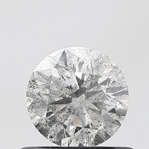 Loose Diamond - ROUND 0.51ct Salt and Pepper VVS1: Loose Diamond - ROUND 0.51ct Salt and Pepper VVS1 Source: Natural Shape: ROUND Carats: 0.51 Color: Salt and Pepper Certification: NONE Video:
