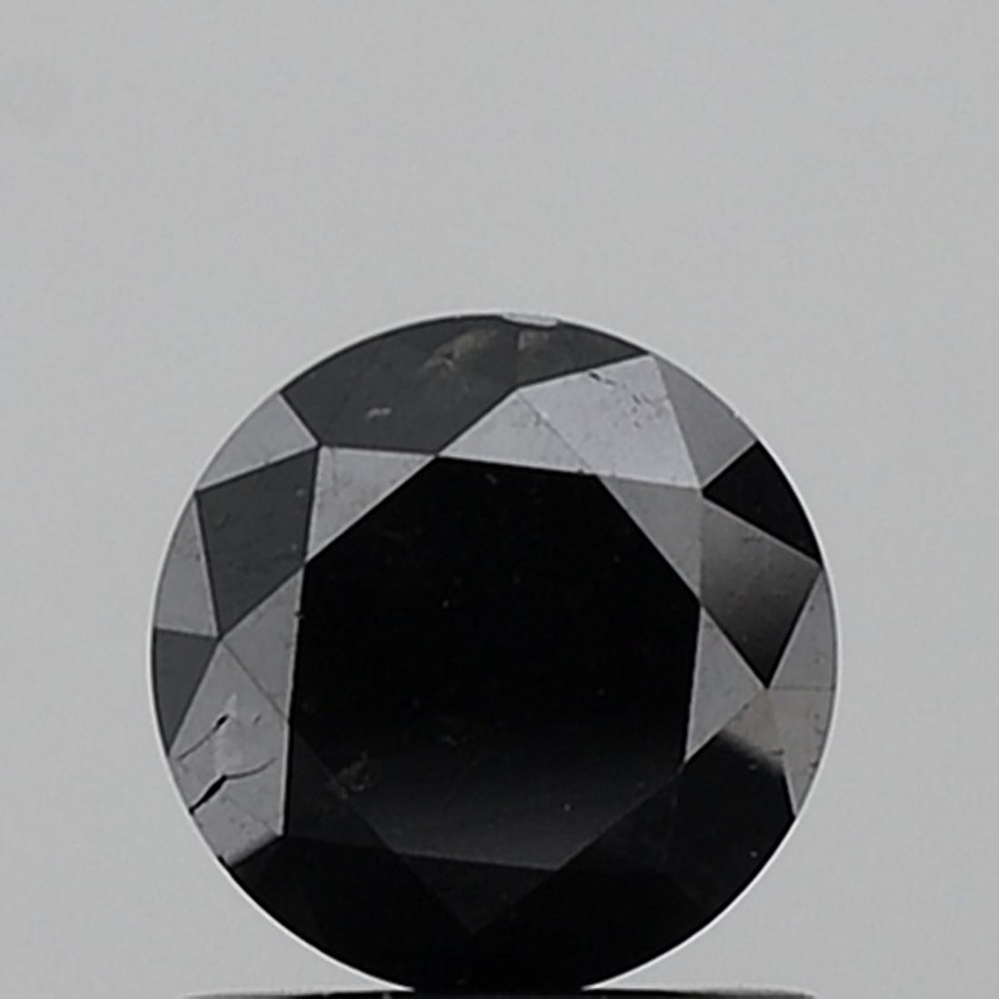 Loose Diamond - ROUND 1.19ct Fancy Black VS1: Loose Diamond - ROUND 1.19ct Fancy Black VS1 Source: Natural Shape: ROUND Carats: 1.19 Color: Fancy Black Certification: NONE Video: