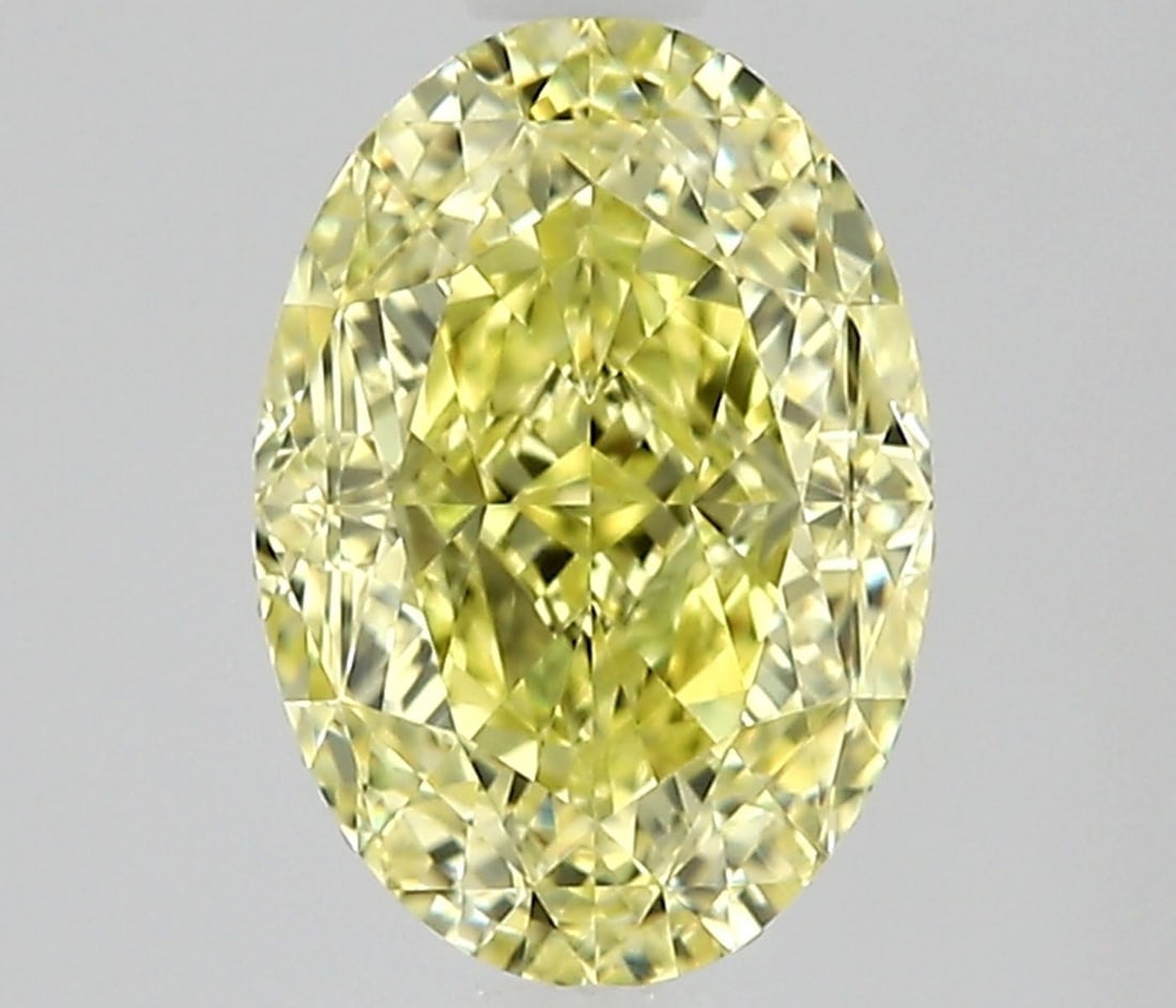 Loose Diamond - OVAL 1.43ct Fancy Intense Yellow VVS2: Loose Diamond - OVAL 1.43ct Fancy Intense Yellow VVS2 Source: Natural Shape: OVAL Carats: 1.43 Color: Fancy Intense Yellow Certification: GIA Video:
