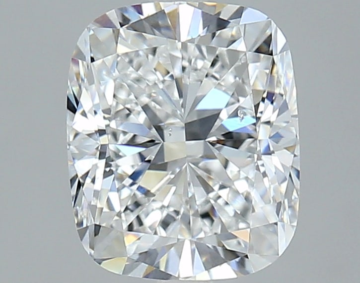Loose Diamond - CUSHION 2.2ct F SI1: Loose Diamond - CUSHION 2.2ct F SI1 Source: Natural Mined Diamond Shape: CUSHION Carats: 2.2 Color: F Clarity: SI1 Certification: GIA Condition: Pre-Owned PLEASE NOTE: Framed, Large, or heavy items do