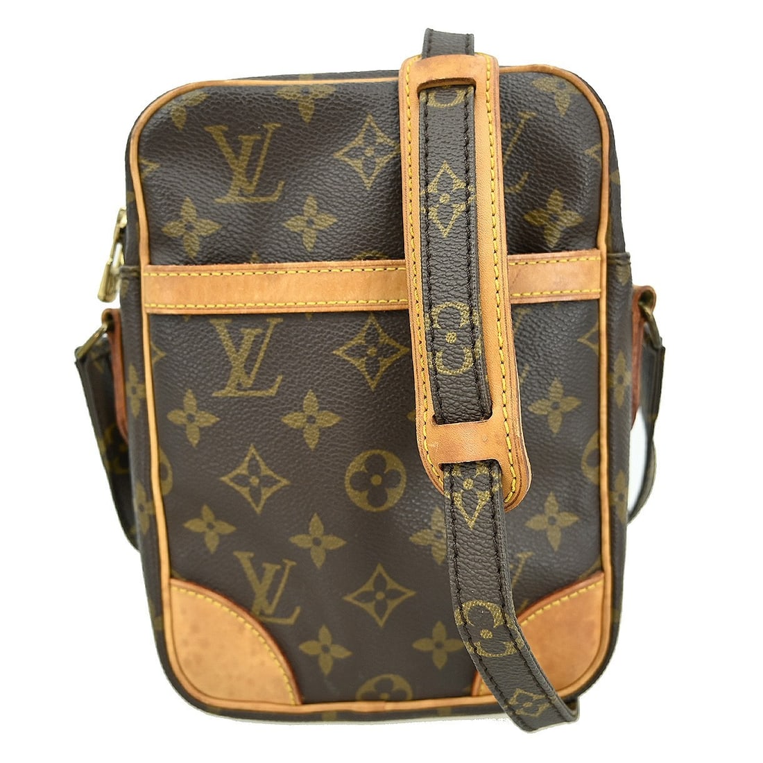 Louis Vuitton Danube Monogram Canvas Crossbody Shoulder Bag M45266 (1 of 12)