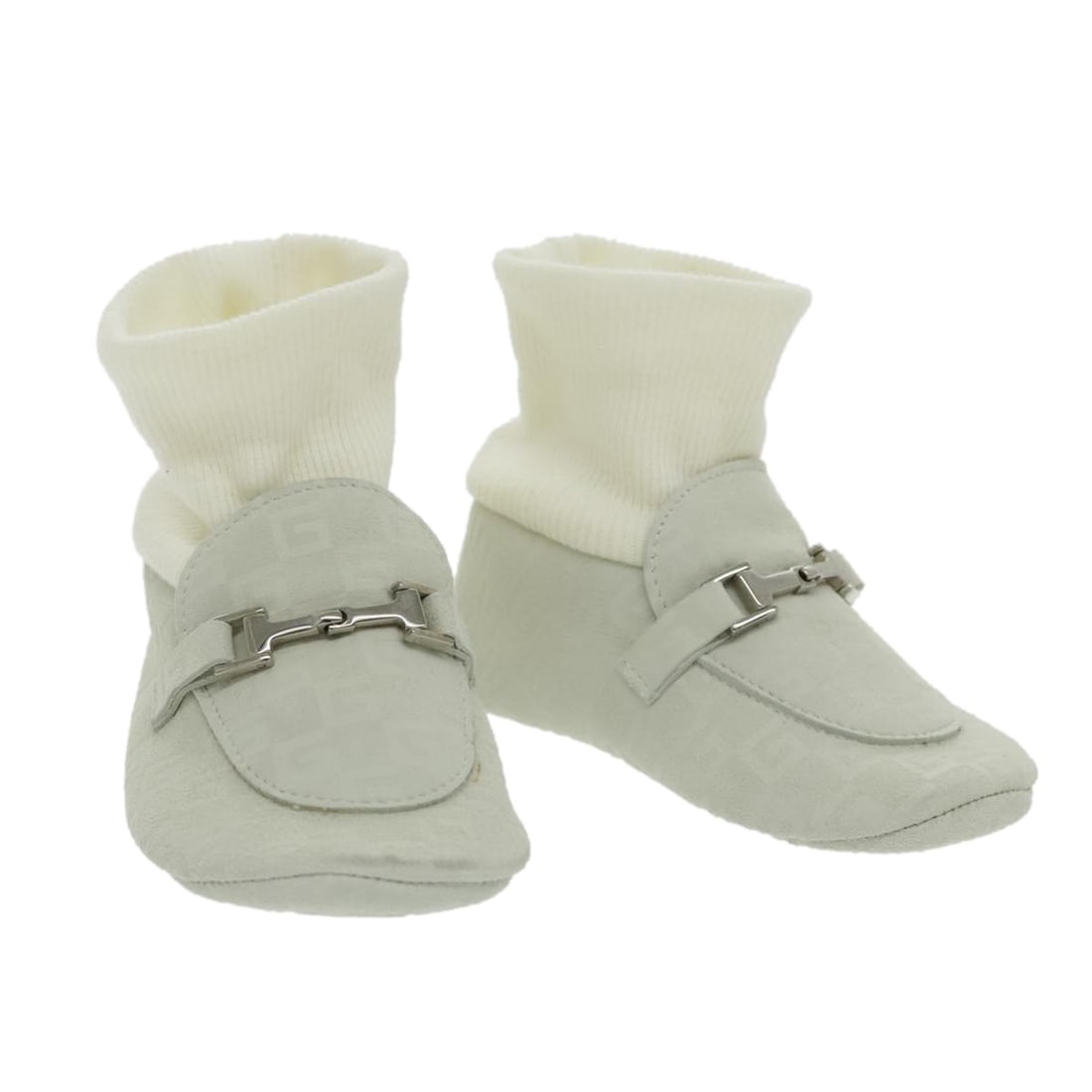 White Suede GUCCI Baby Shoes with Box Italy (1 of 16)