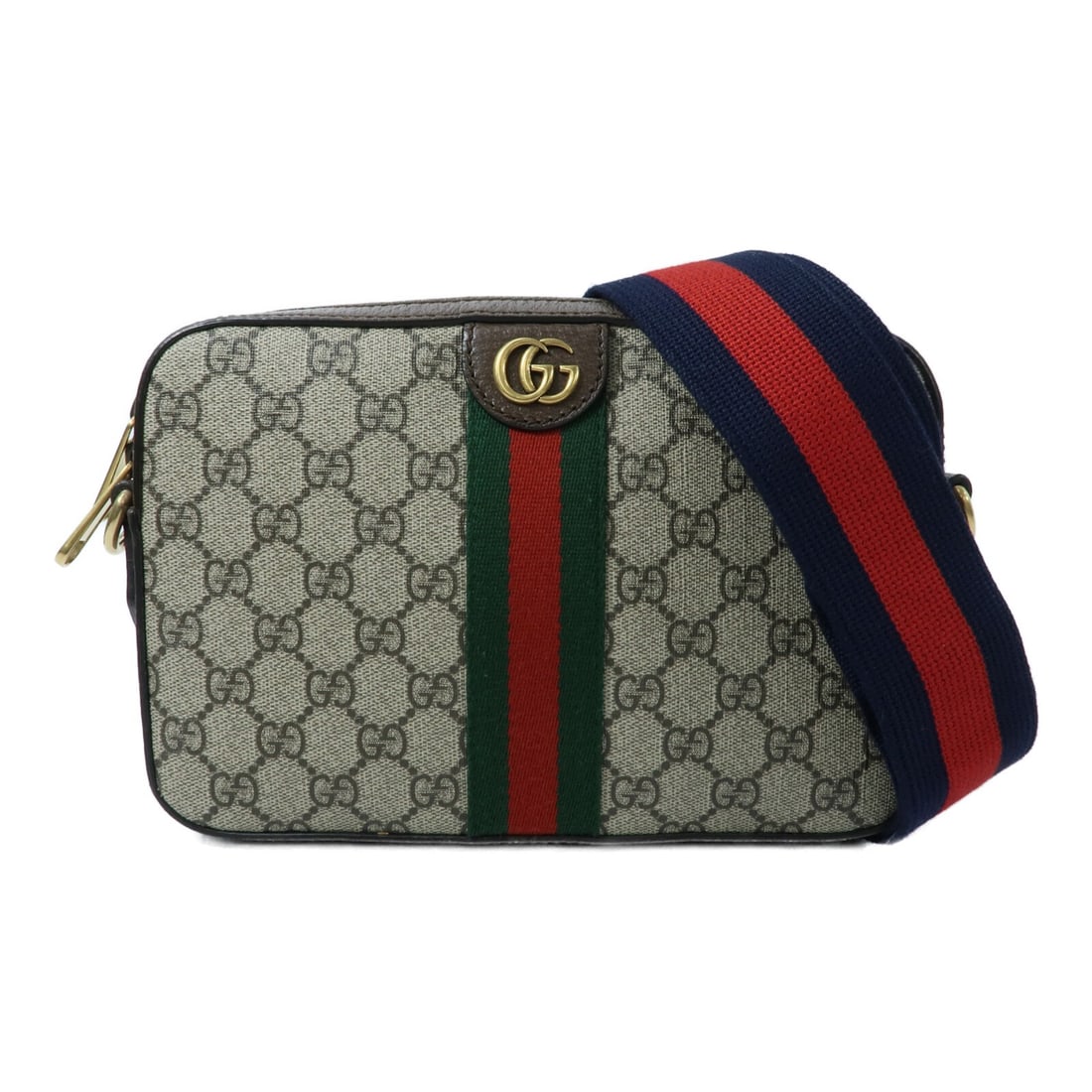 Gucci Ophidia GG Supreme Beige Shoulder Bag 699439 GHW: Gucci Ophidia GG Supreme Beige Shoulder Bag 699439 GHW This Gucci Ophidia GG Supreme shoulder bag features a beige PVC coated canvas exterior, offering both durability and signature style. Designed fo
