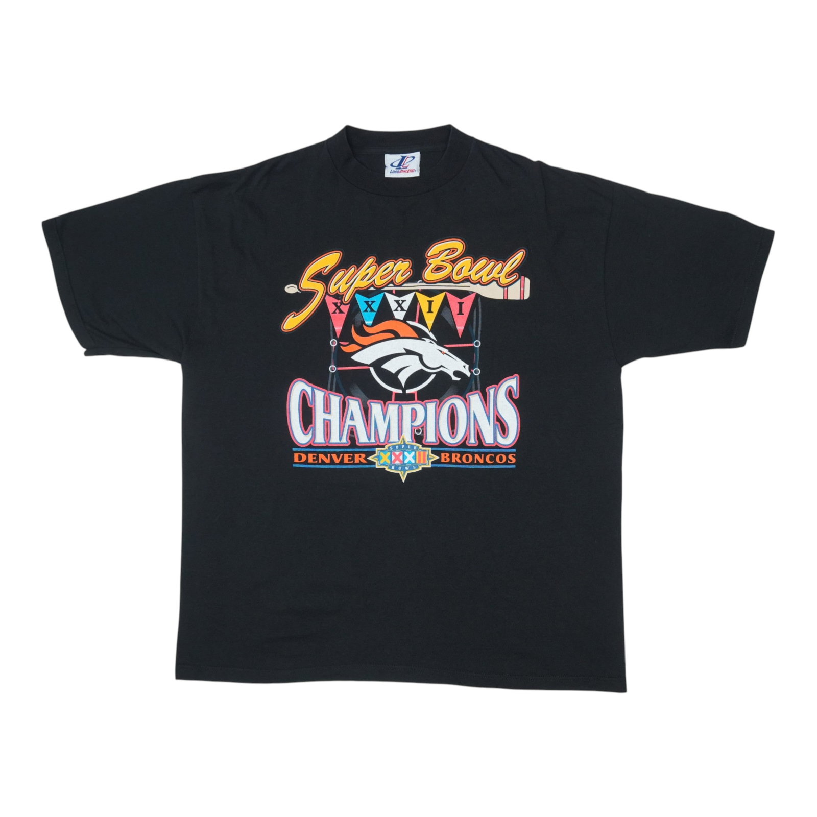 Vintage 1998 Denver Broncos Super Bowl Champions Black Cotton T Shirt: Vintage 1998 Denver Broncos Super Bowl Champions Black Cotton T Shirt This is an original vintage 1998 Denver Broncos Super Bowl Champions shirt, celebrating the team's historic victory. Featuring fro
