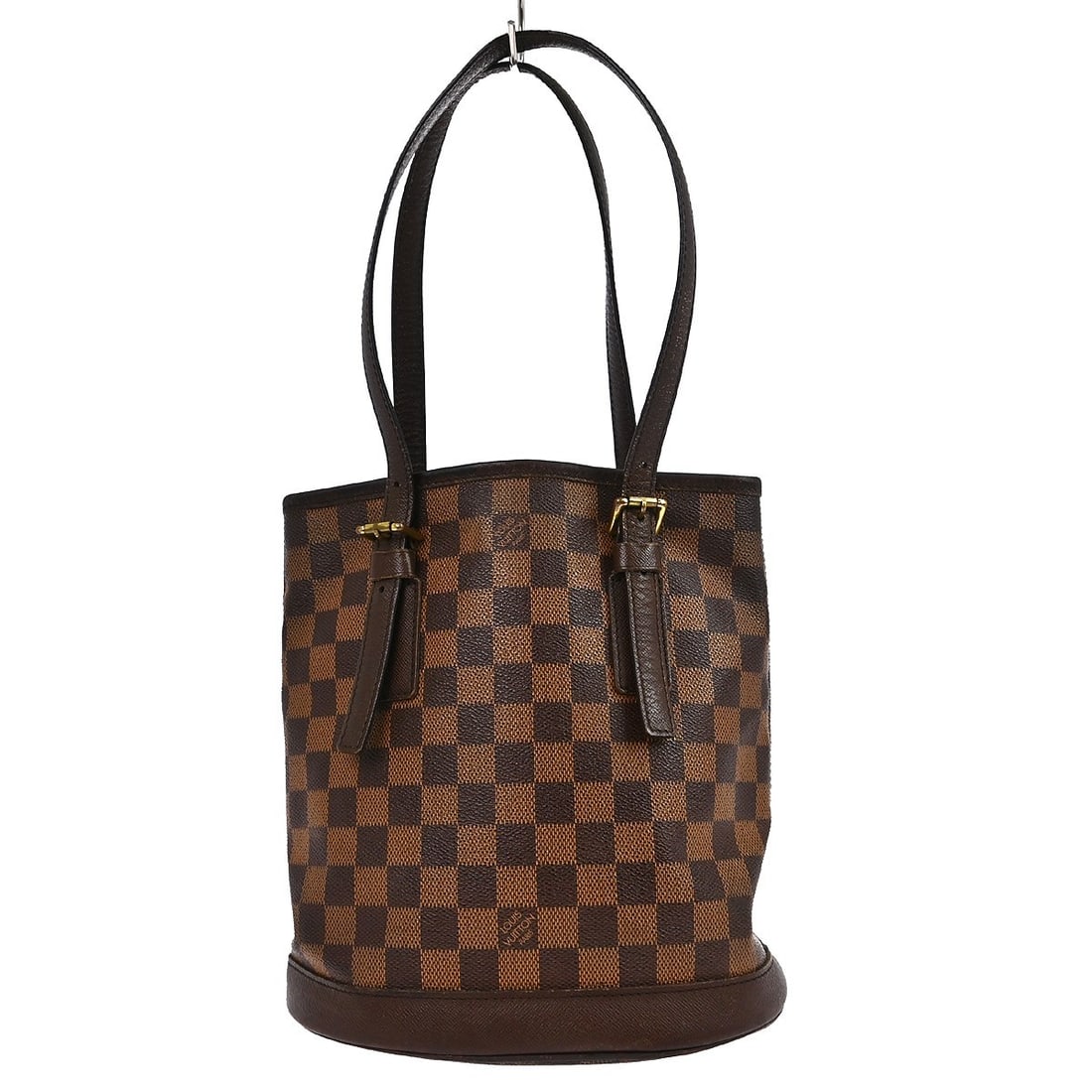 Louis Vuitton Damier Marais Tote Bag in Ebene Canvas N42240: Louis Vuitton Damier Marais Tote Bag in Ebene Canvas N42240 This Louis Vuitton Marais tote bag features the signature Damier Ebene check pattern and is crafted from Damier canvas with leather accents.