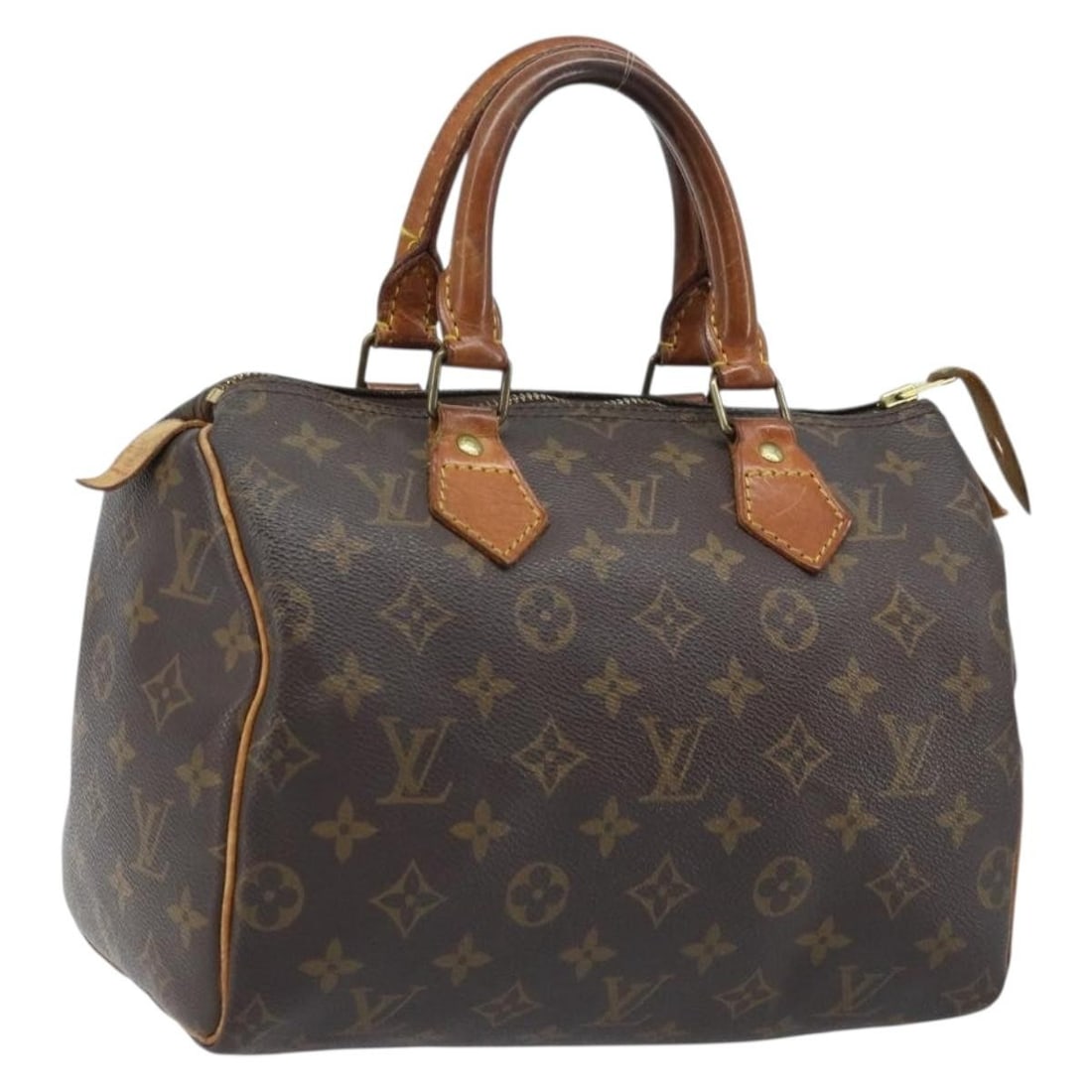 Monogram Canvas Speedy 25 Women's Handbag M41528 France: Monogram Canvas Speedy 25 Women's Handbag M41528 France This Louis Vuitton Speedy 25 handbag features the signature Monogram canvas and is designed for women. Made in France, it includes a spacious in