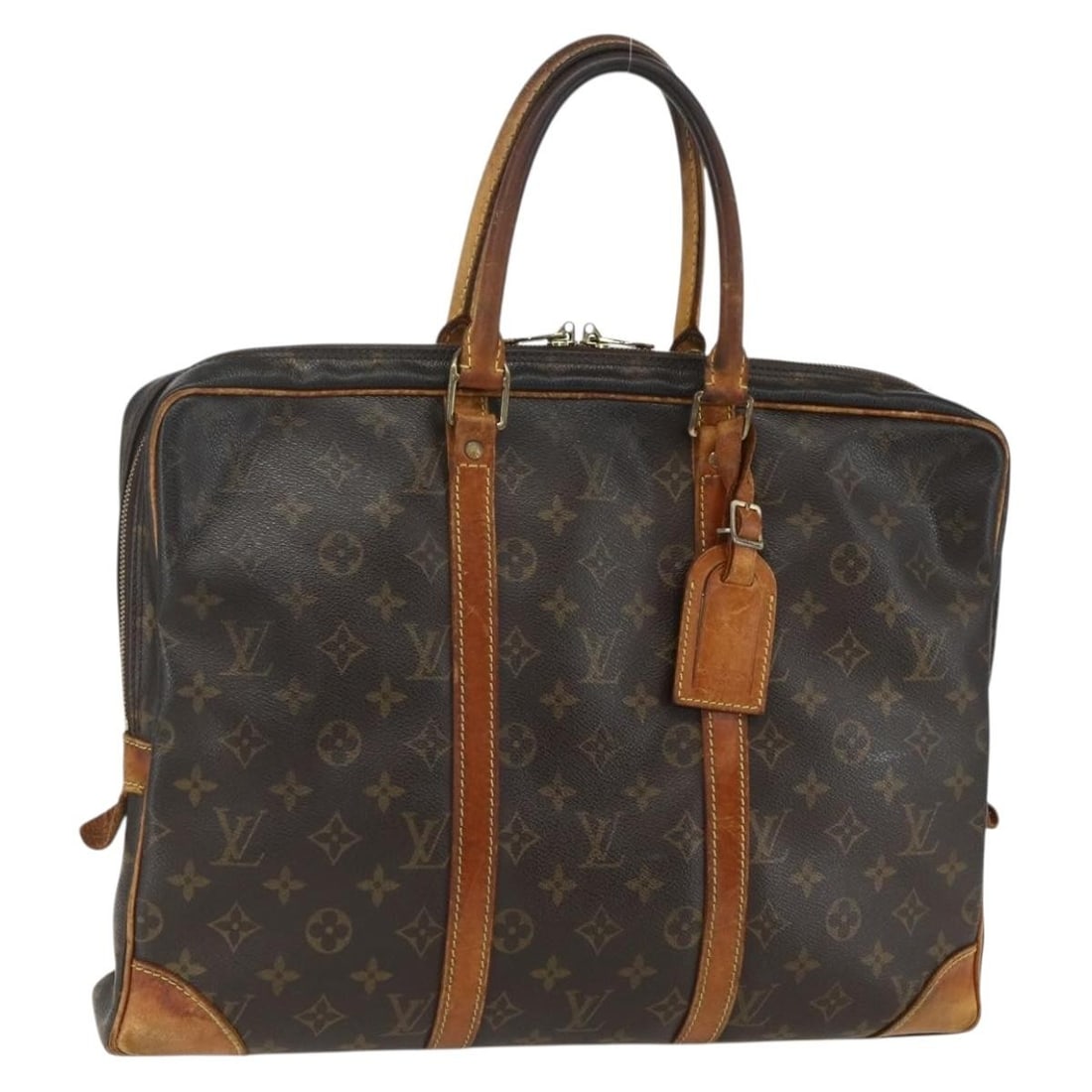 LOUIS VUITTON Monogram Porte Documents Voyage Business Bag M53361 LV Auth: LOUIS VUITTON Monogram Porte Documents Voyage Business Bag M53361 LV Auth Introducing the LOUIS VUITTON Monogram Porte Documents Voyage Business Bag, a timeless piece crafted for the stylish professio