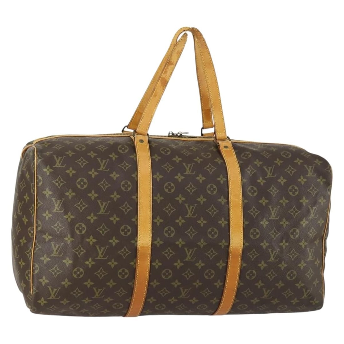 Louis Vuitton Sac Souple 55 Monogram Canvas Boston Bag M41622: Louis Vuitton Sac Souple 55 Monogram Canvas Boston Bag M41622 This is a Louis Vuitton Monogram Sac Souple 55 Boston Bag, crafted in France from the signature monogram canvas. The bag features a spacio